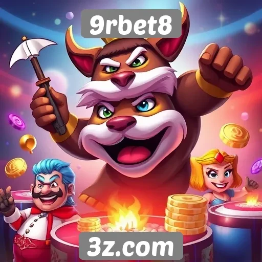 Variedade de jogos disponíveis no 9rbet8